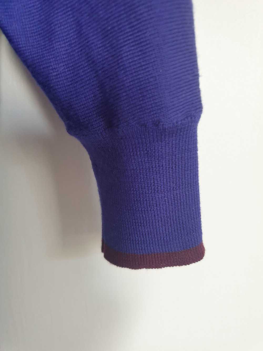 Emilio Pucci Purple wool fine knit jumper dress - image 7