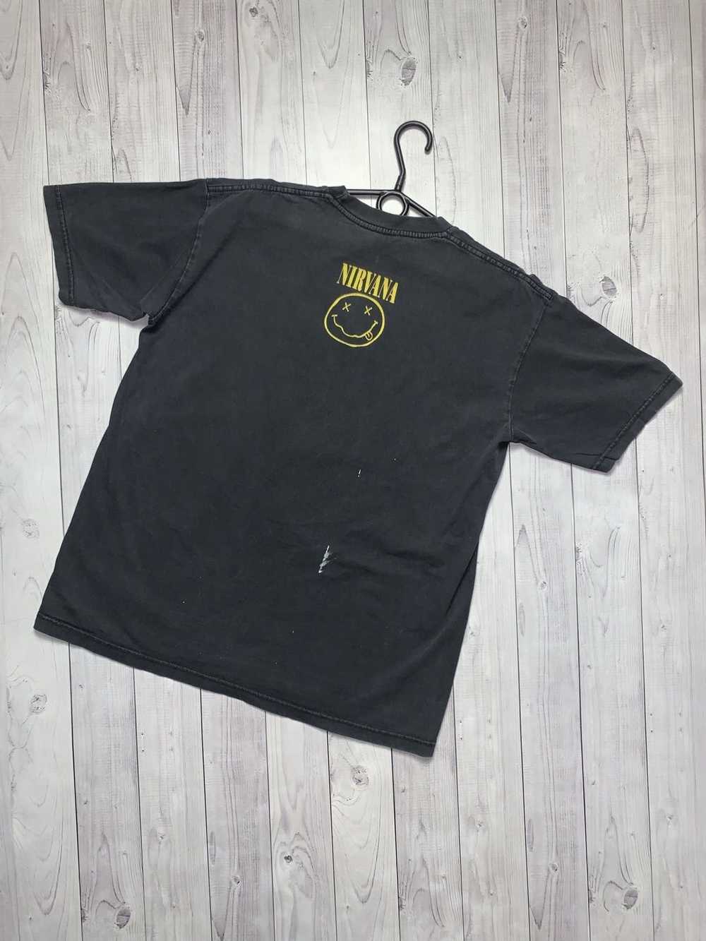 Nirvana × Rock T Shirt × Vintage Vintage Nirvana … - image 2