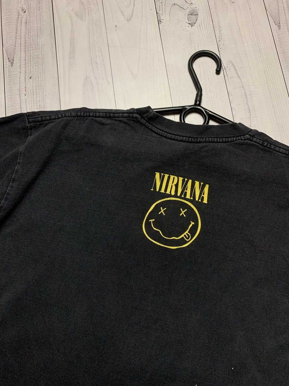 Nirvana × Rock T Shirt × Vintage Vintage Nirvana … - image 3