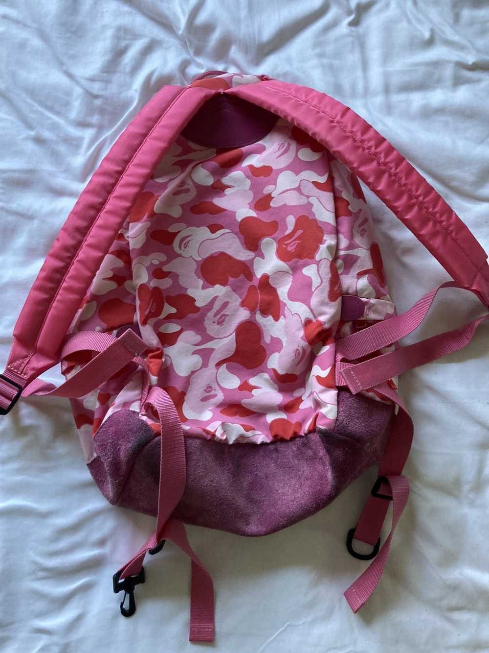 Bape Bape pink camo backpack - image 4