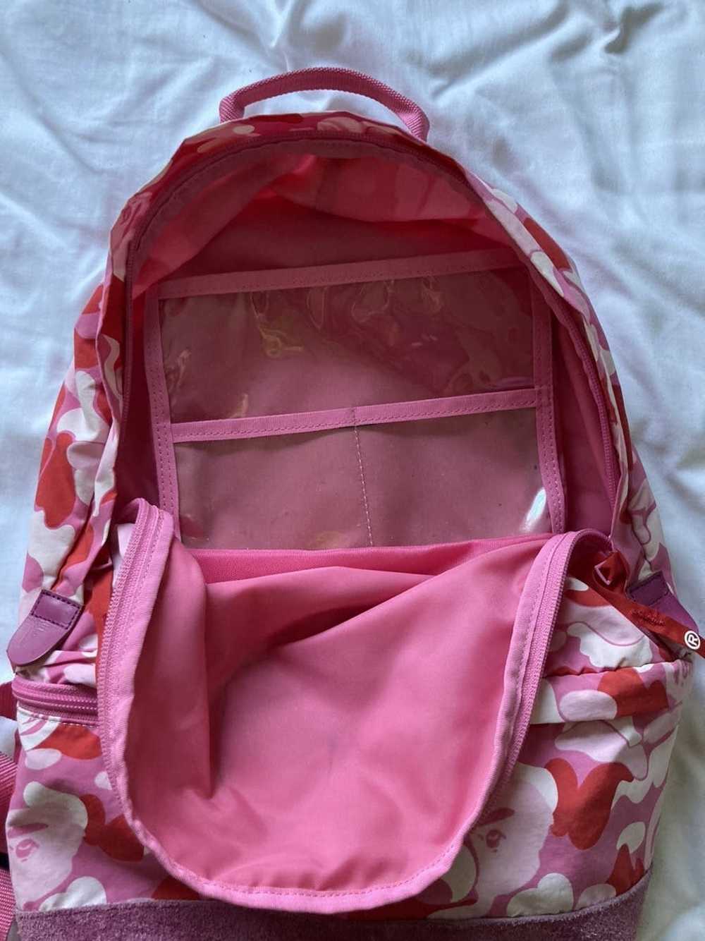 Bape Bape pink camo backpack - image 7