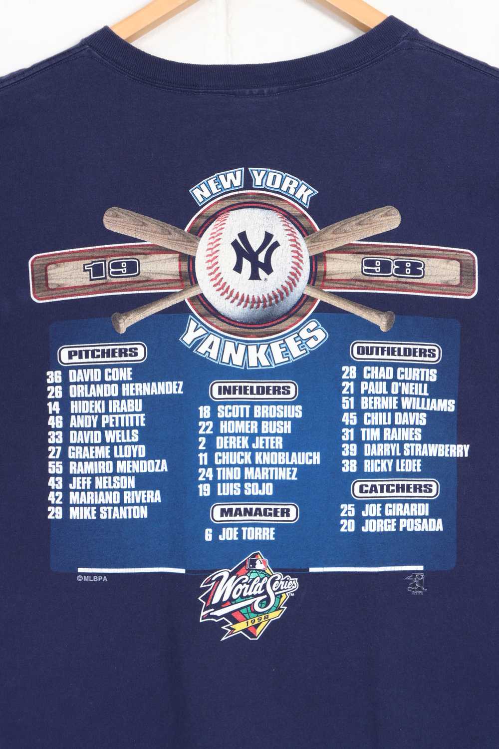 MLB New York Yankees 1998 Champions Players Front… - image 4