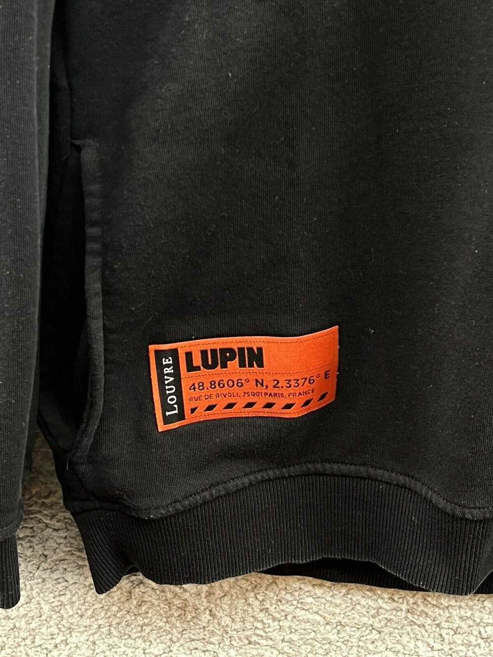 Other Netflix Lupin Louvre Black Rare Pullover Ho… - image 5