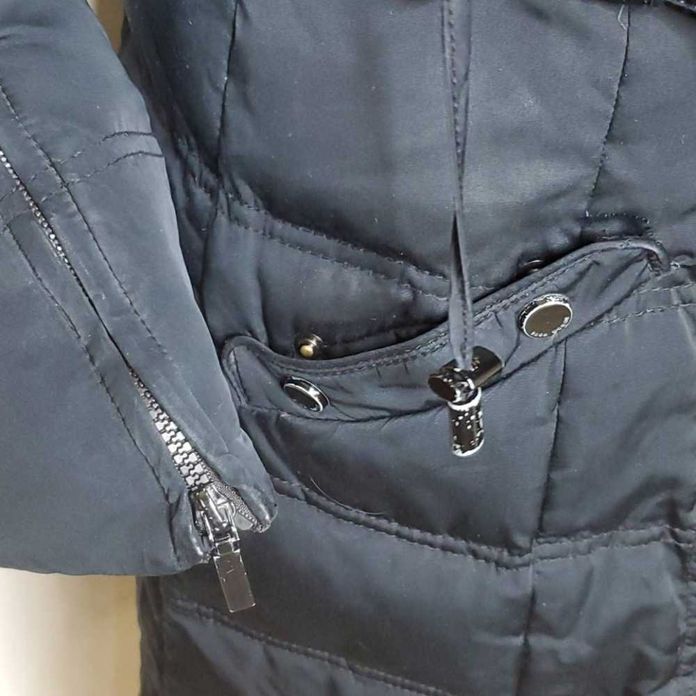 Zara Zara Belted Mid Length Hooded Down Puffer Co… - image 3