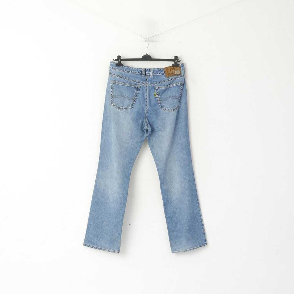 Vintage Joker Jeans Men 35 Trousers Blue Denim Co… - image 6