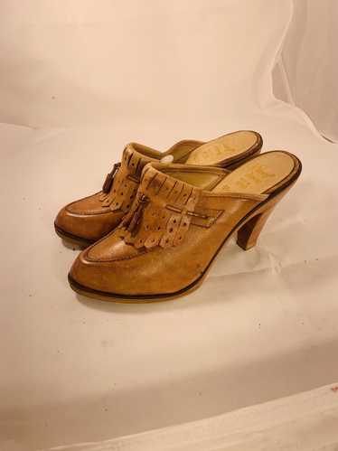 Vintage Kinney Vintage Clogs Heels Shoes
