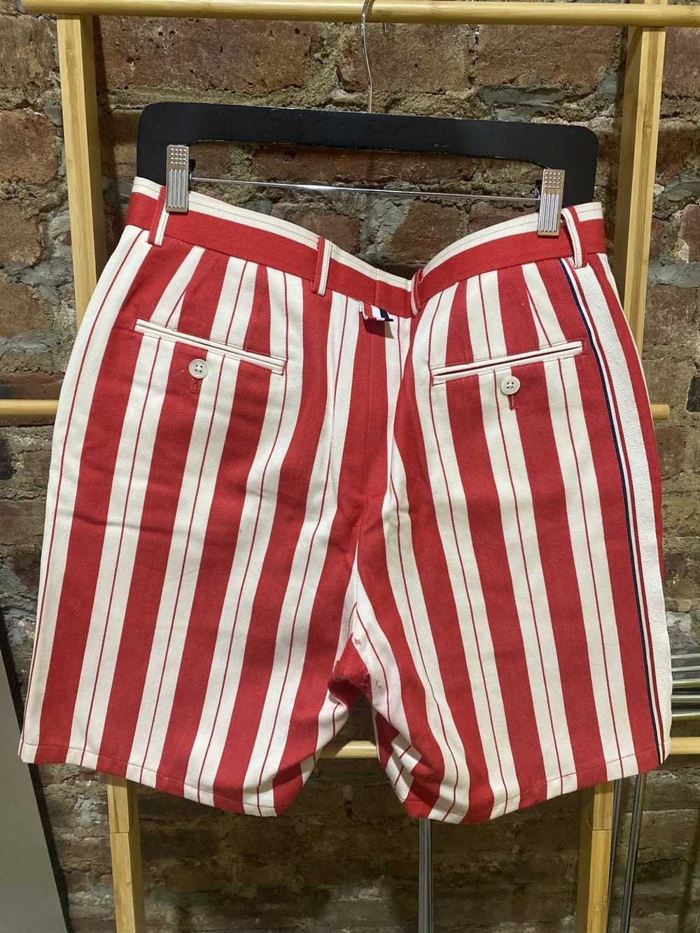 Thom Browne Thom Browne Striped Shorts - image 2