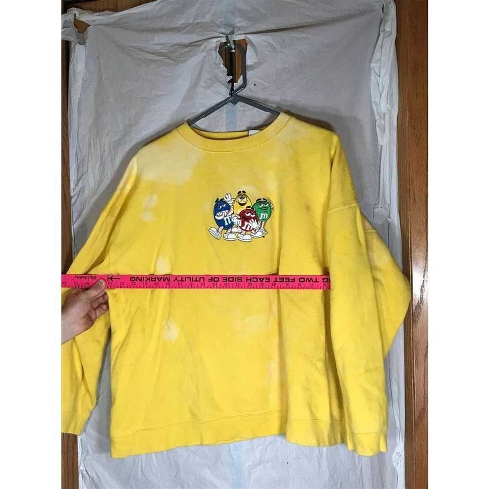 Vintage Vintage 90's M and M XL sweater crewneck - image 3