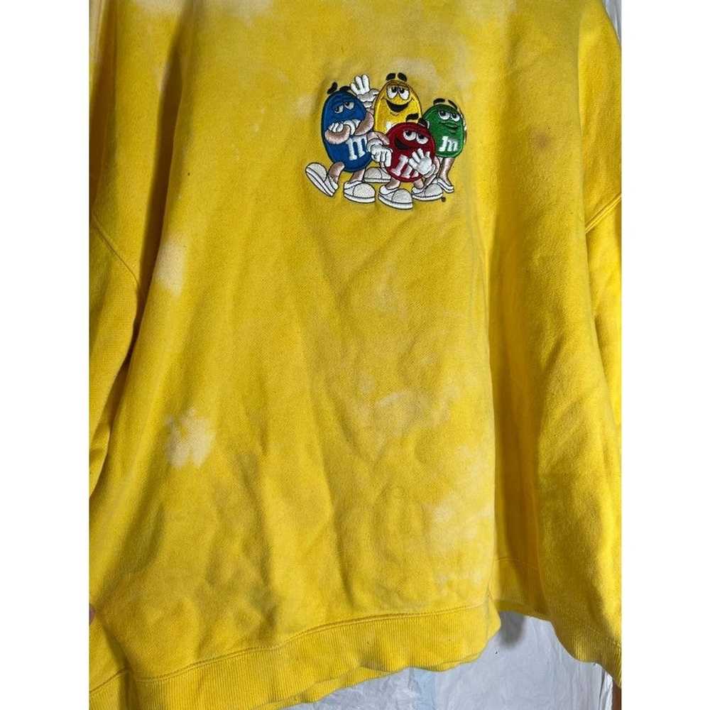 Vintage Vintage 90's M and M XL sweater crewneck - image 4