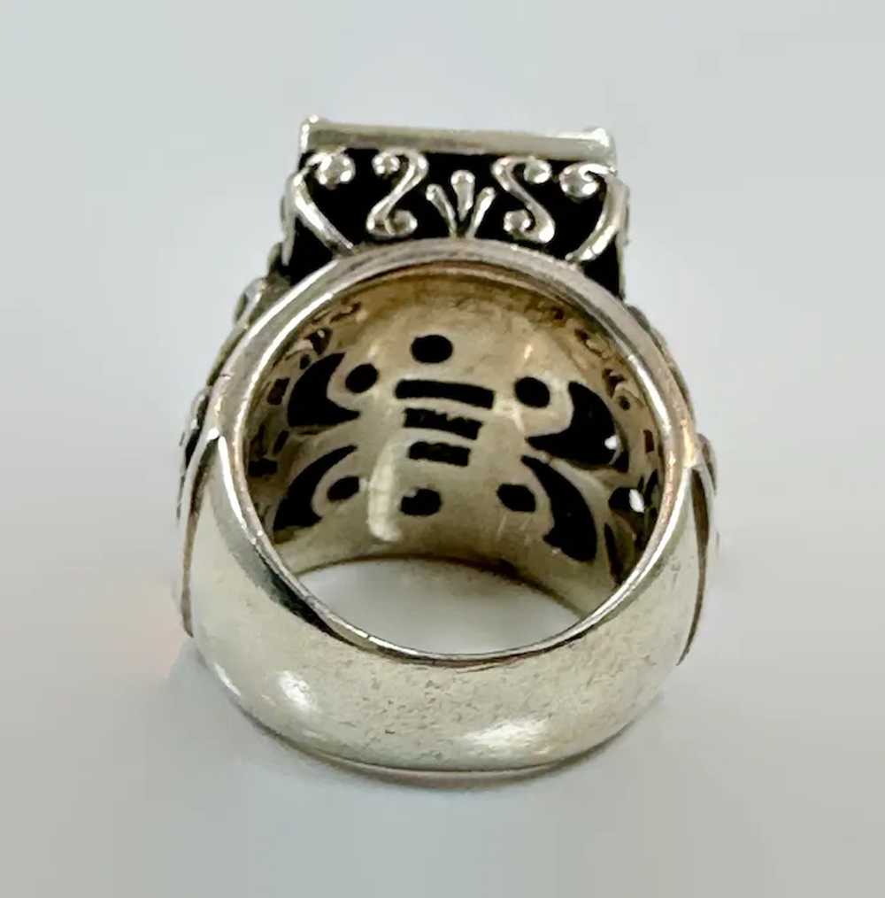 Turquoise Ring, Sterling Silver, Barse, Designer,… - image 6