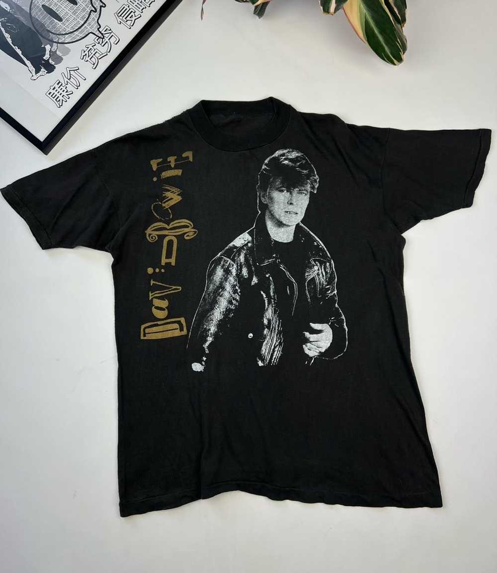 Band Tees × Rock T Shirt × Vintage Vintage David … - image 1