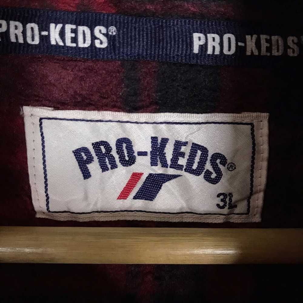 Pro Keds Vintage 90s PRO KEDS Half Zip Checked Sk… - image 8