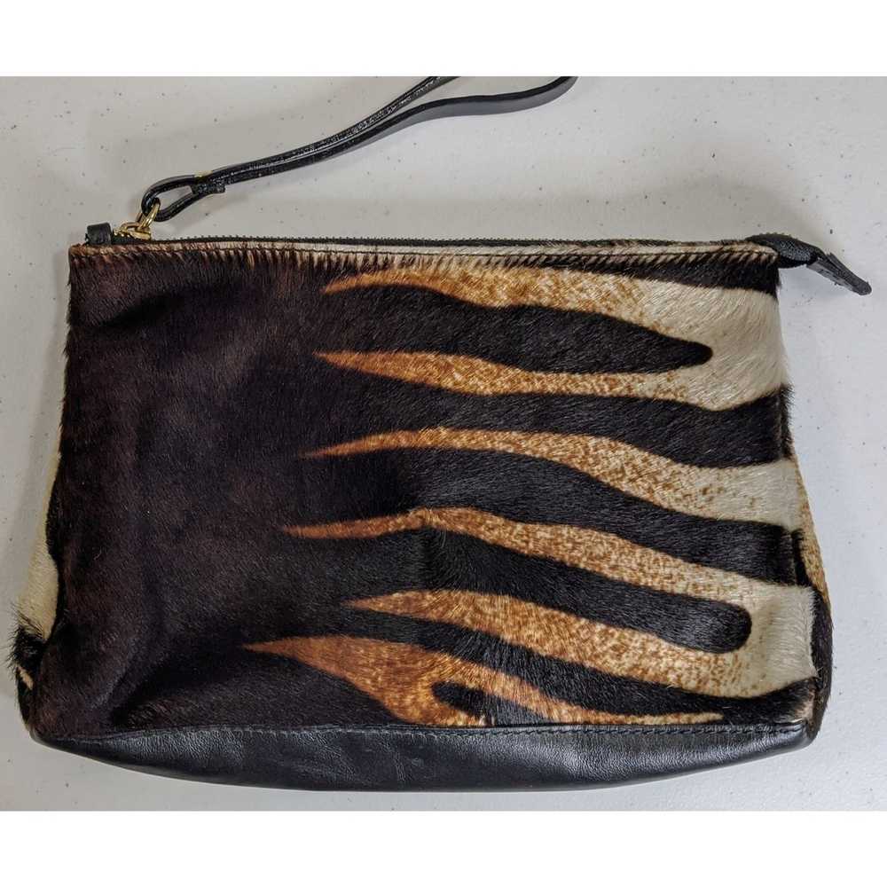 Other Cavalcanti Leather Black And Orange Zebra F… - image 6