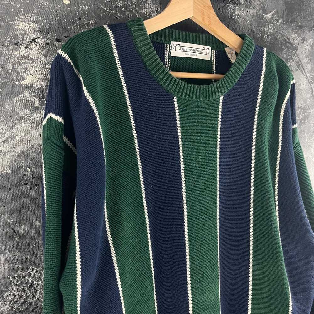 Vintage Vintage 80’s John Ashford Stripe sweater - image 2