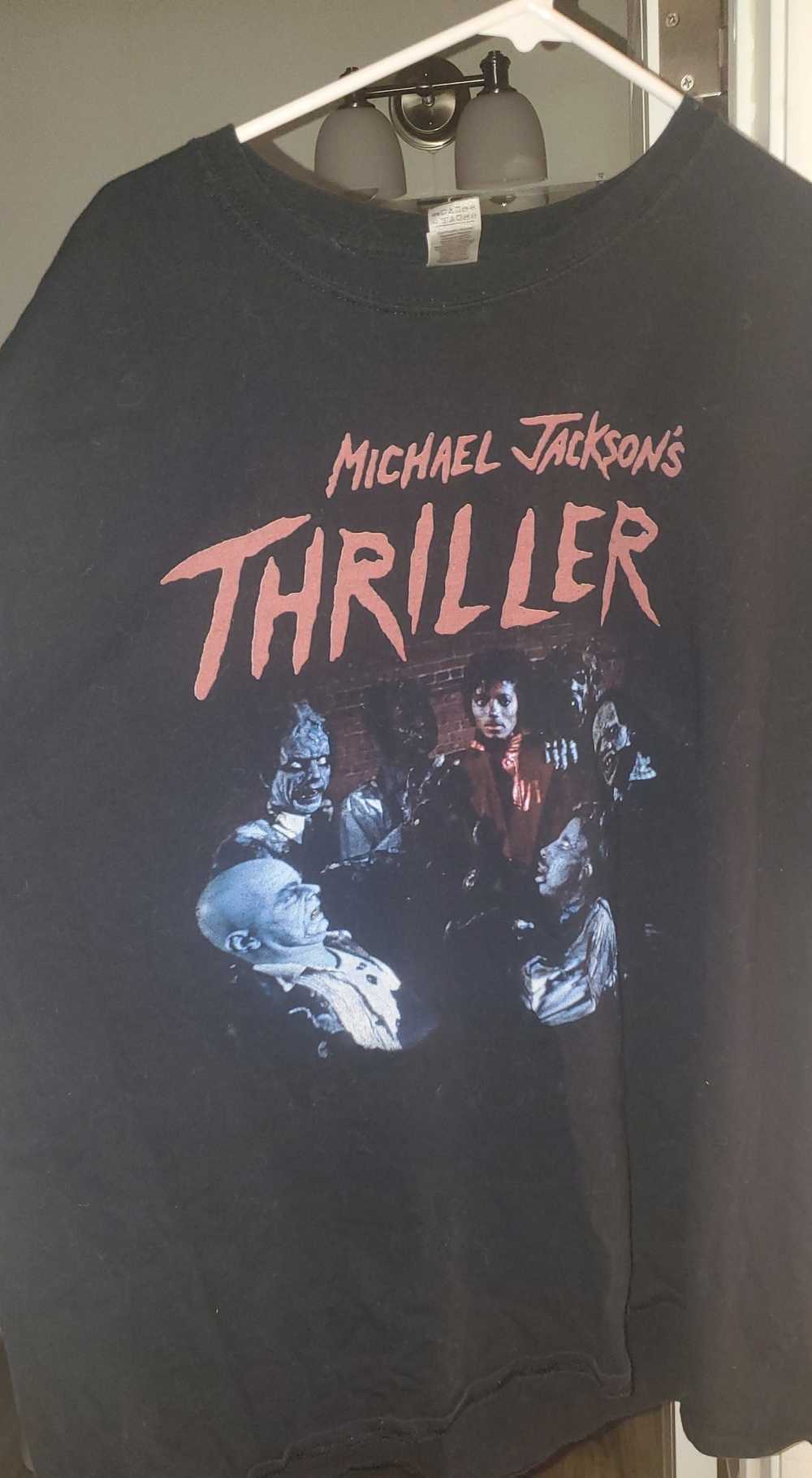 Band Tees × Vintage XXXL Michael Jackson Thriller… - image 3