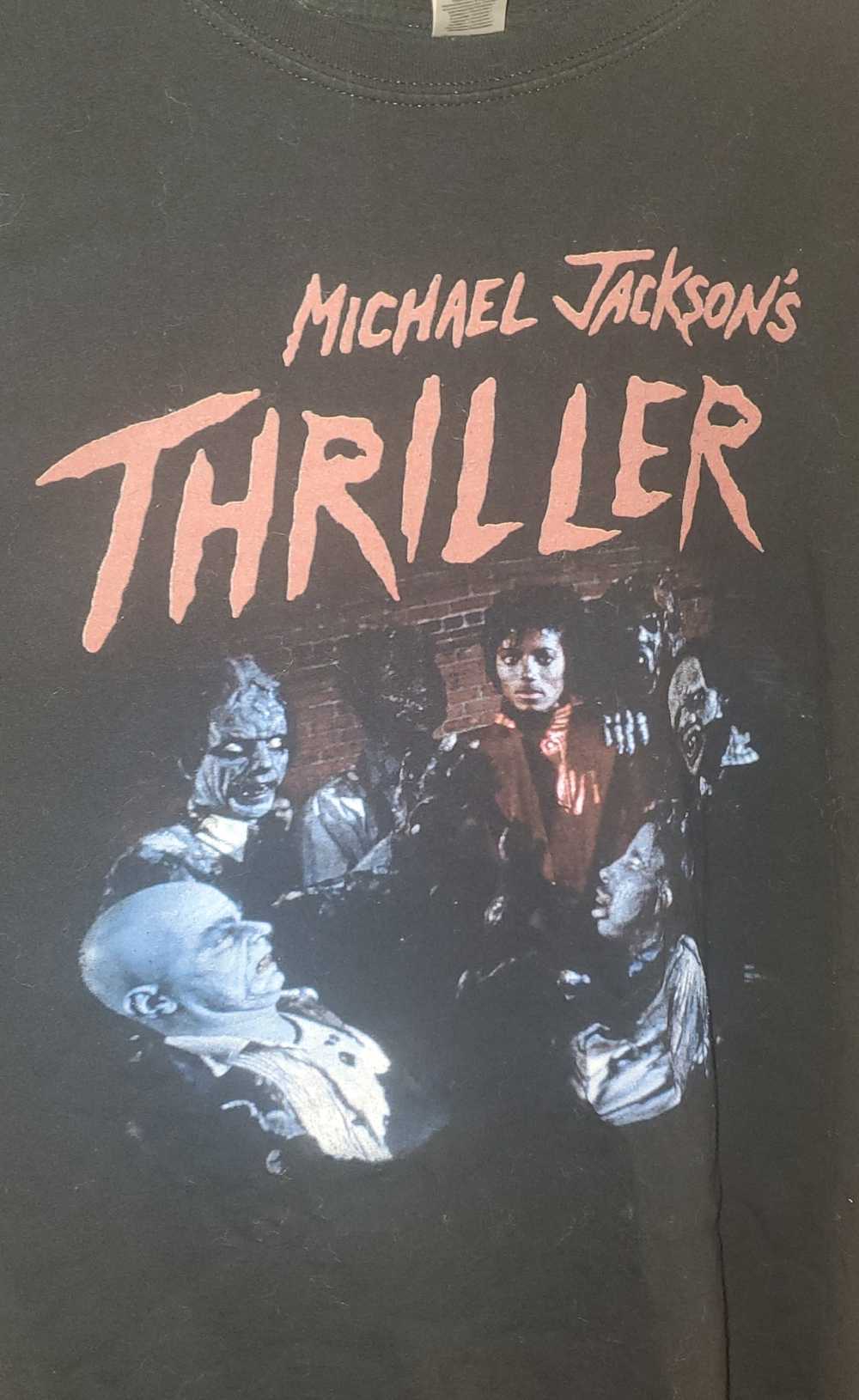 Band Tees × Vintage XXXL Michael Jackson Thriller… - image 4