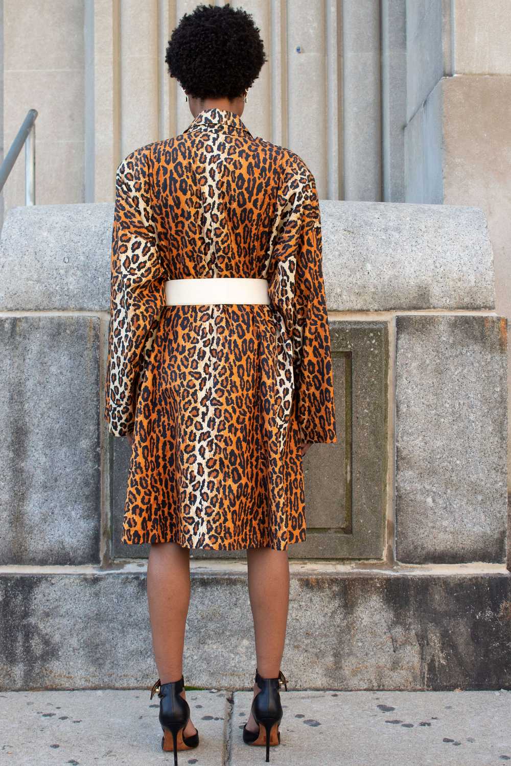 Patrick Kelly Cotton Leopard print Jacket - image 6