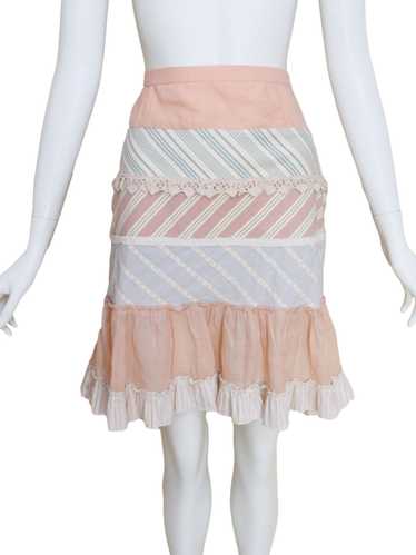 Moschino Cheap and Chic Y2K Tiered Skirt