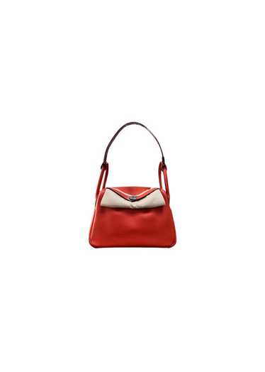 Hermes Terre Battue Evercolor Leather Lindy 26 PHW