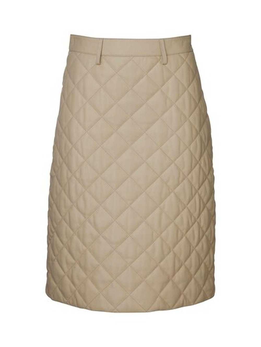 Dodo Bar Or Luna Quilted Leather Midi Skirt - image 2