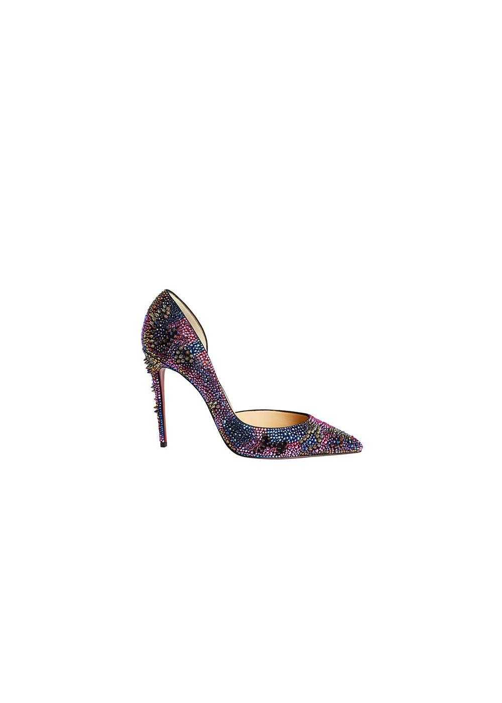 Christian Louboutin Multicolour crystal embellish… - image 2