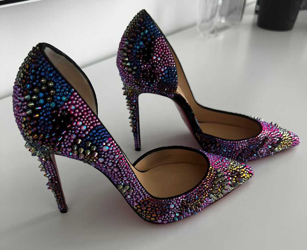 Christian Louboutin Multicolour crystal embellish… - image 3