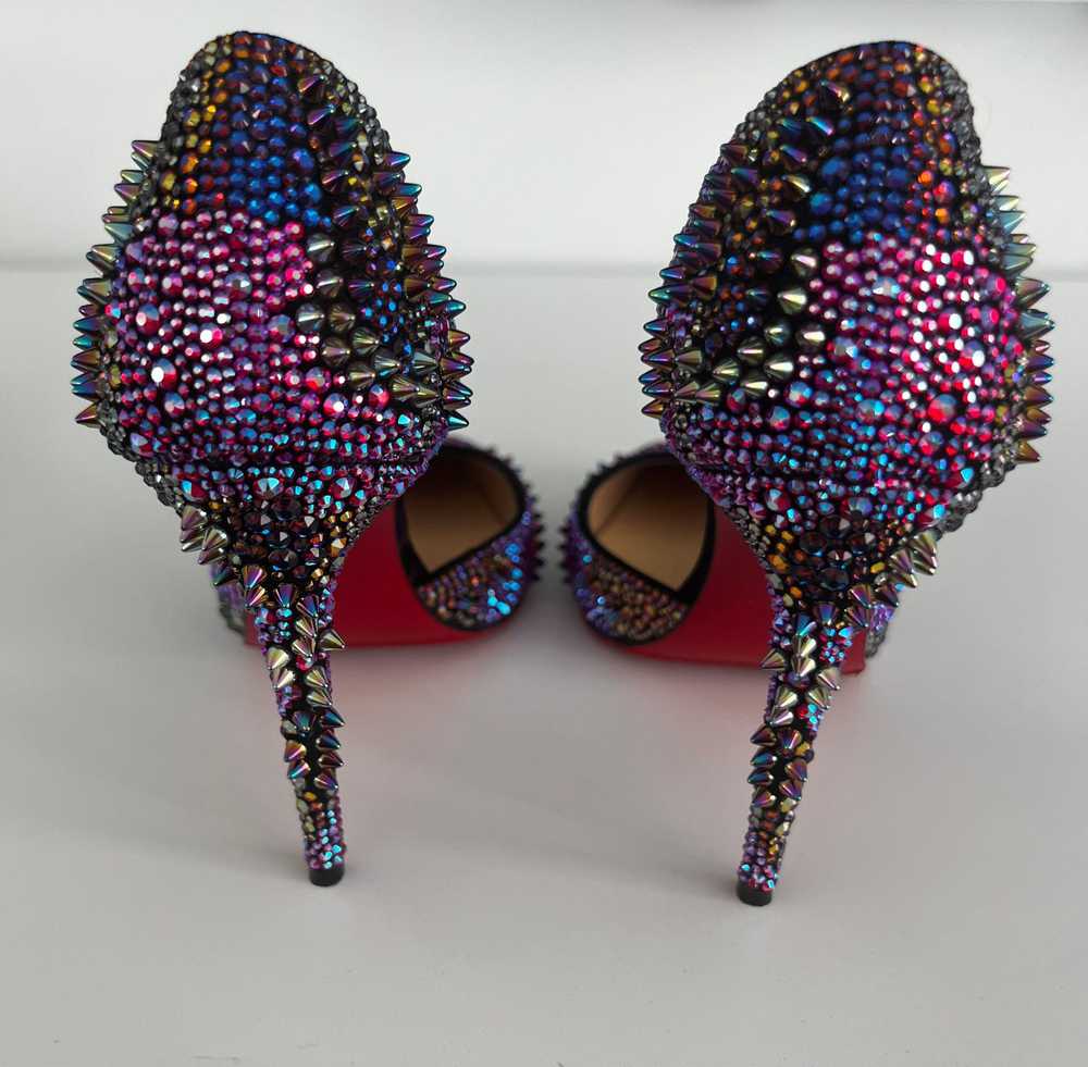 Christian Louboutin Multicolour crystal embellish… - image 4