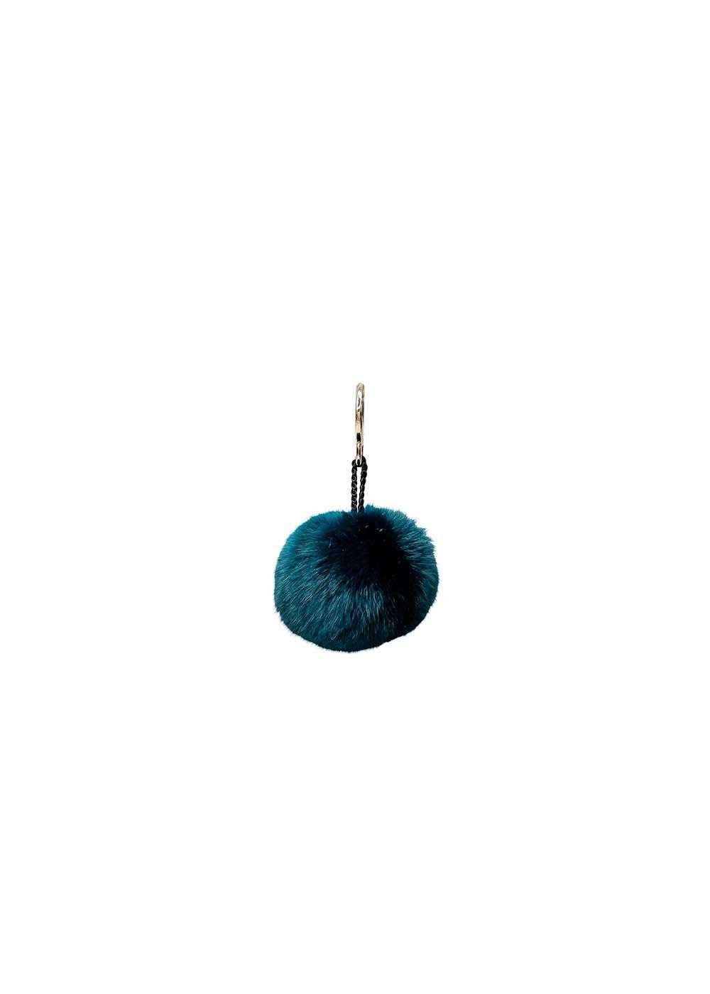 FurbySD Teal chinchilla fur charm - image 1