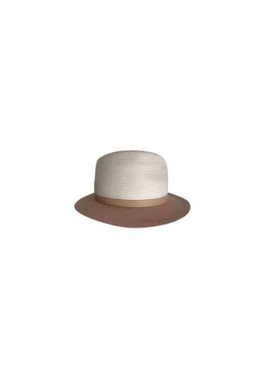 Rag and Bone Raffia & pink cotton Playa straw hat