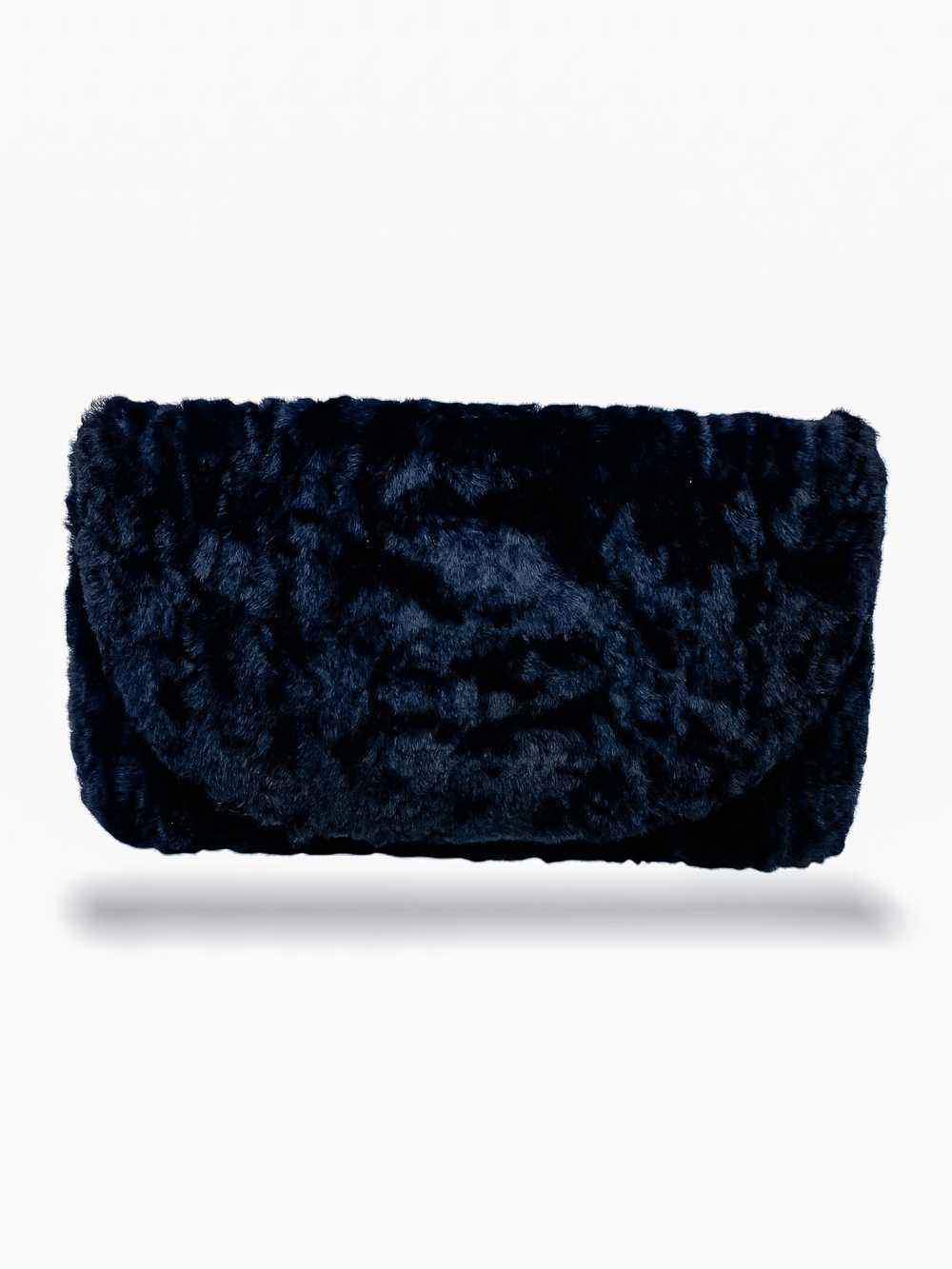 FurbySD Blue Shearling Shoulder Bag - image 3