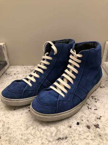 Yves Saint Laurent Blue ysl high top