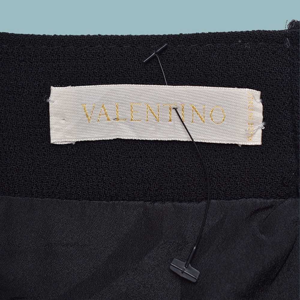 Valentino VALENTINO Layered Black Wool Skirt Made… - image 2
