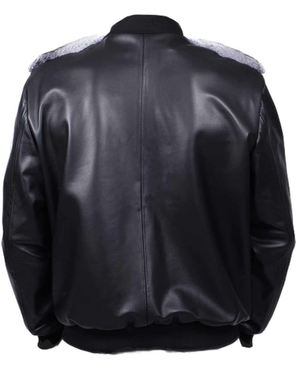 FurbySD Mink Fur & Leather Bomber Jacket - image 4