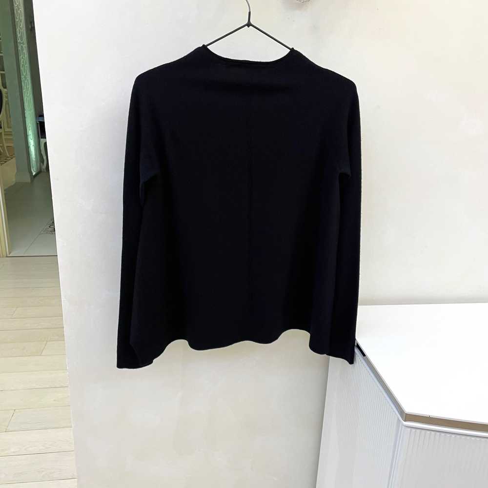 The Row Black Merino Wool & Cashmere Jumper - image 10