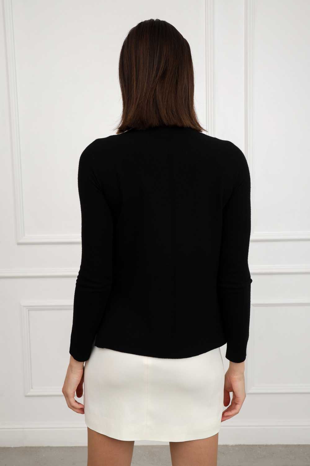 The Row Black Merino Wool & Cashmere Jumper - image 6