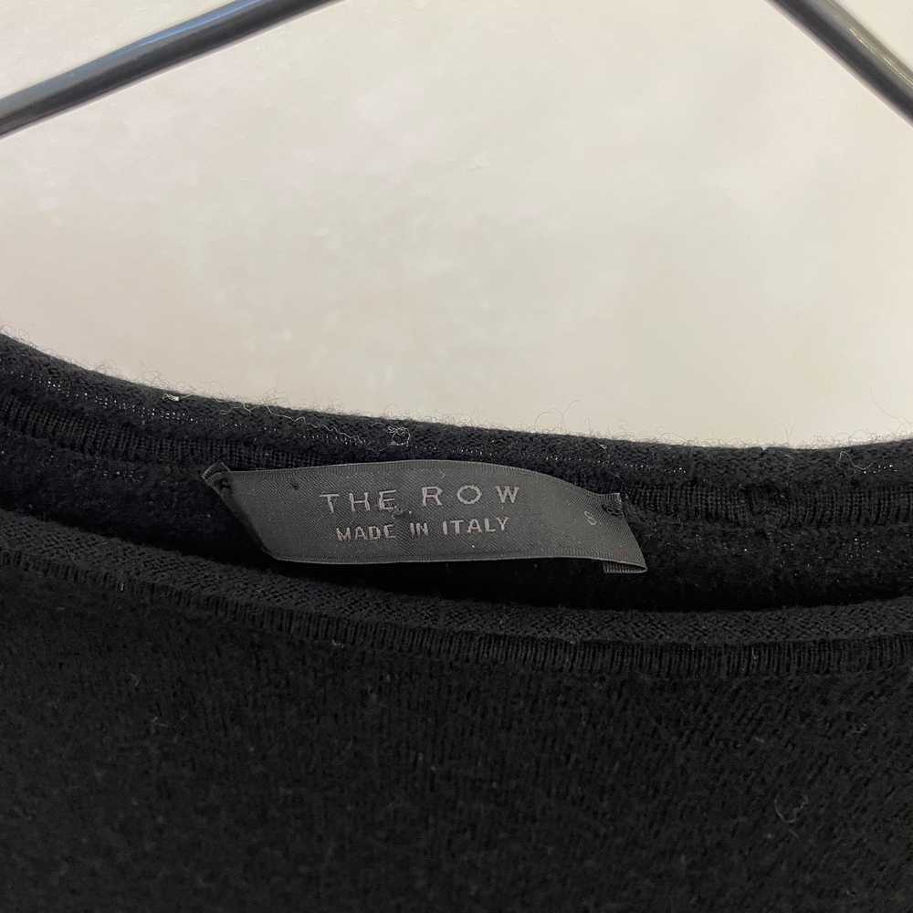 The Row Black Merino Wool & Cashmere Jumper - image 7