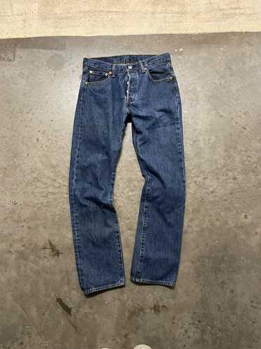 Levi's × Streetwear Levi’s 501 navy jeans