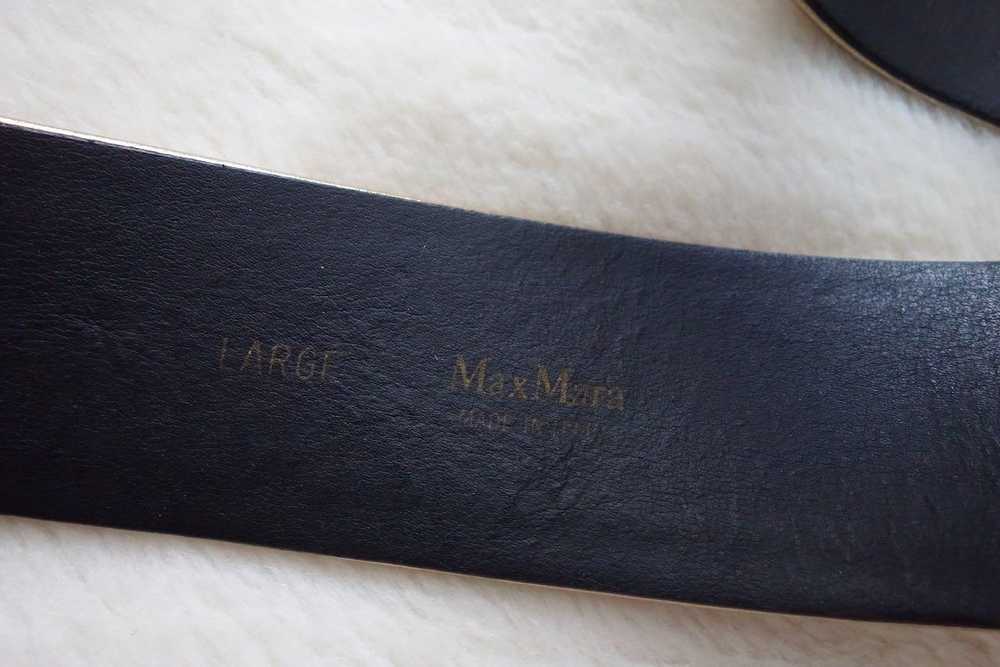 MaxMara gold leather belt L - image 6