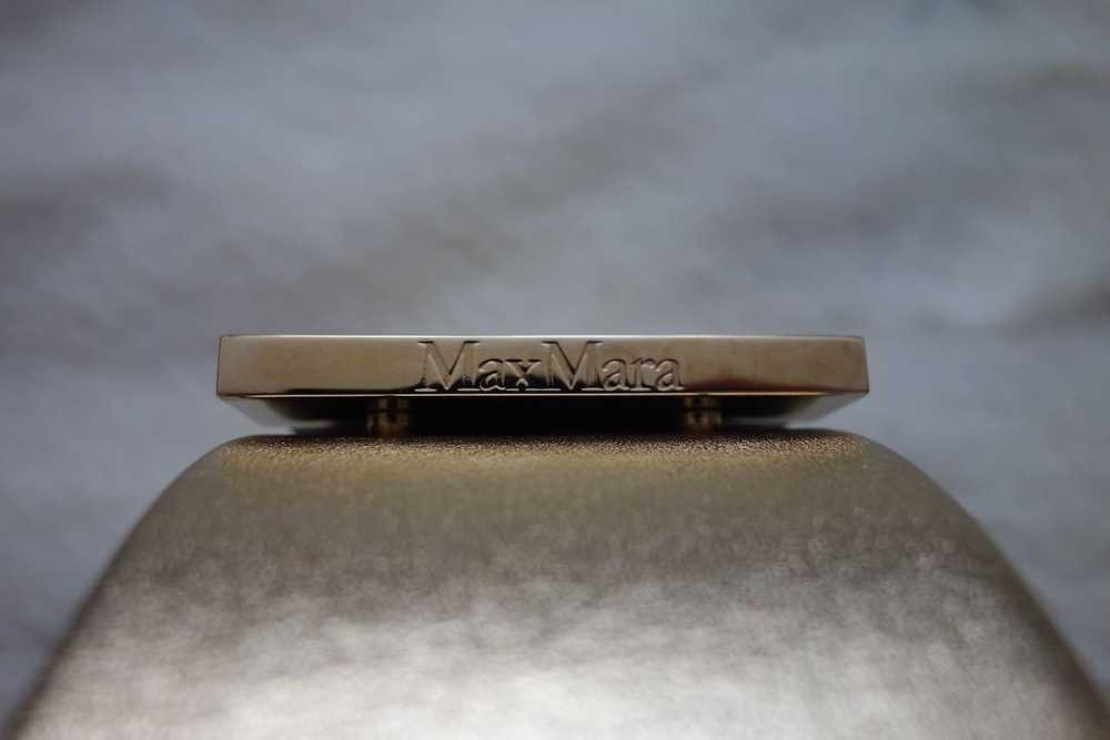 MaxMara gold leather belt L - image 7