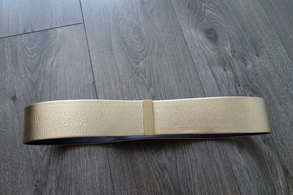 MaxMara gold leather belt L - image 9