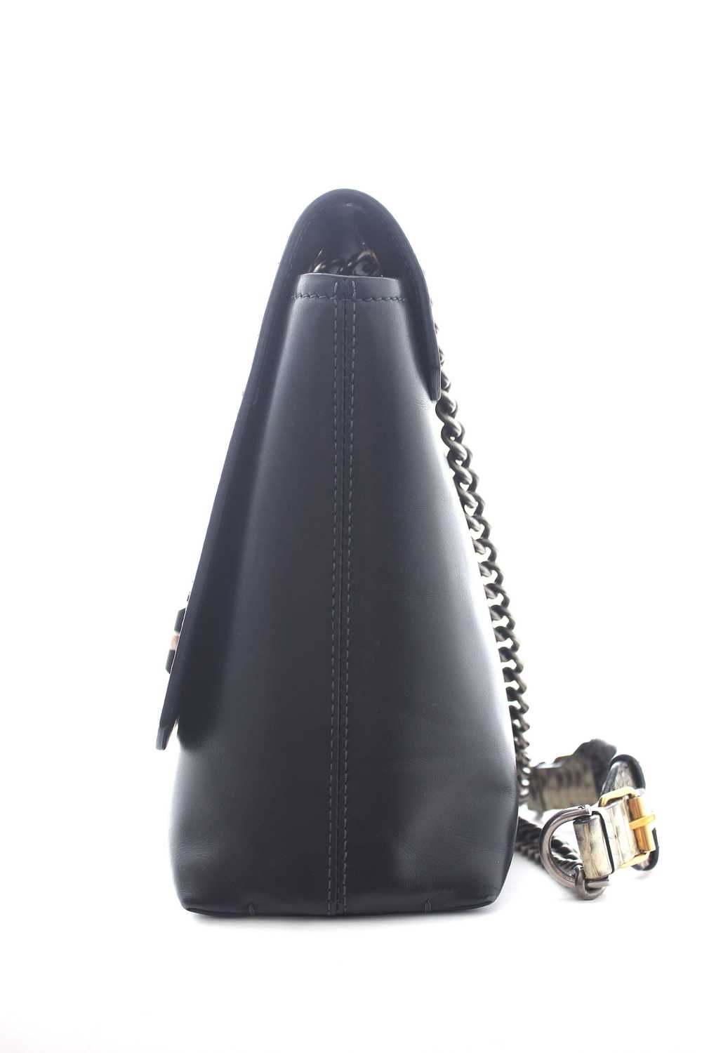 Lanvin Leather & Snakeskin Happy Shoulder Bag - image 3