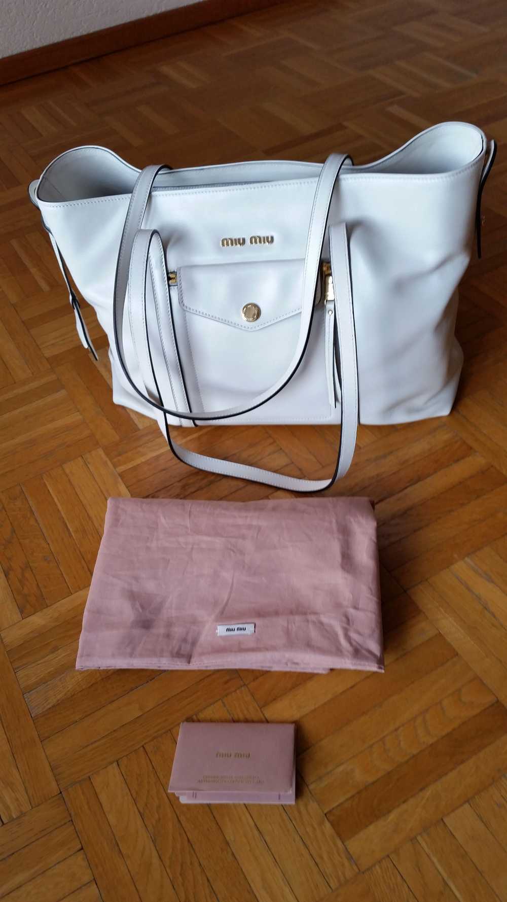 Miu Miu Grace lux shopping bag - image 10