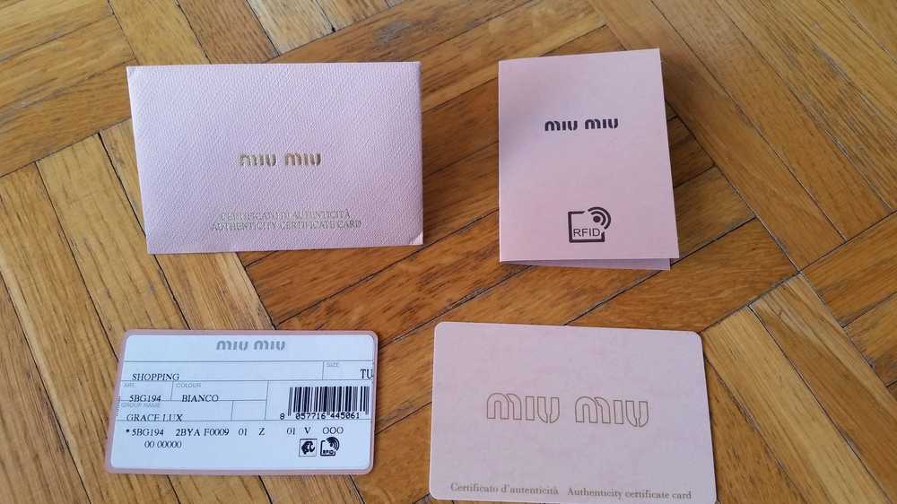 Miu Miu Grace lux shopping bag - image 8