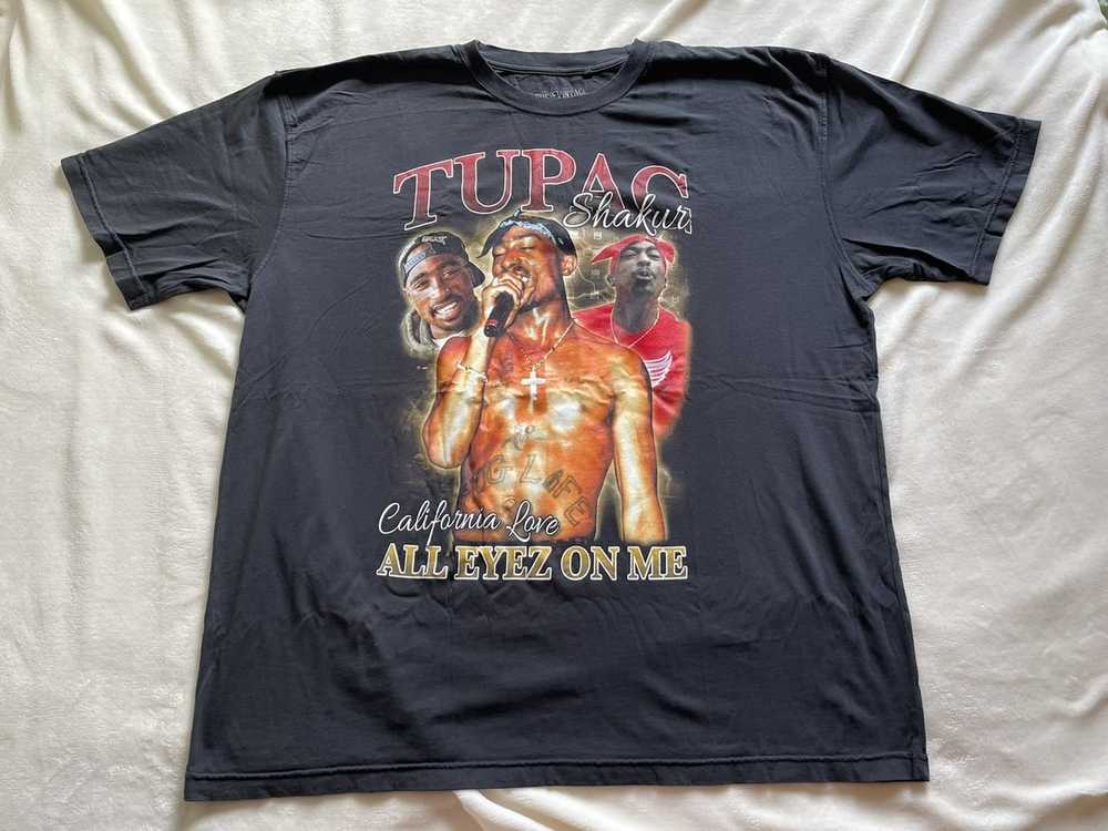 Rap Tees Tupac Bootleg Rap Tee - image 1
