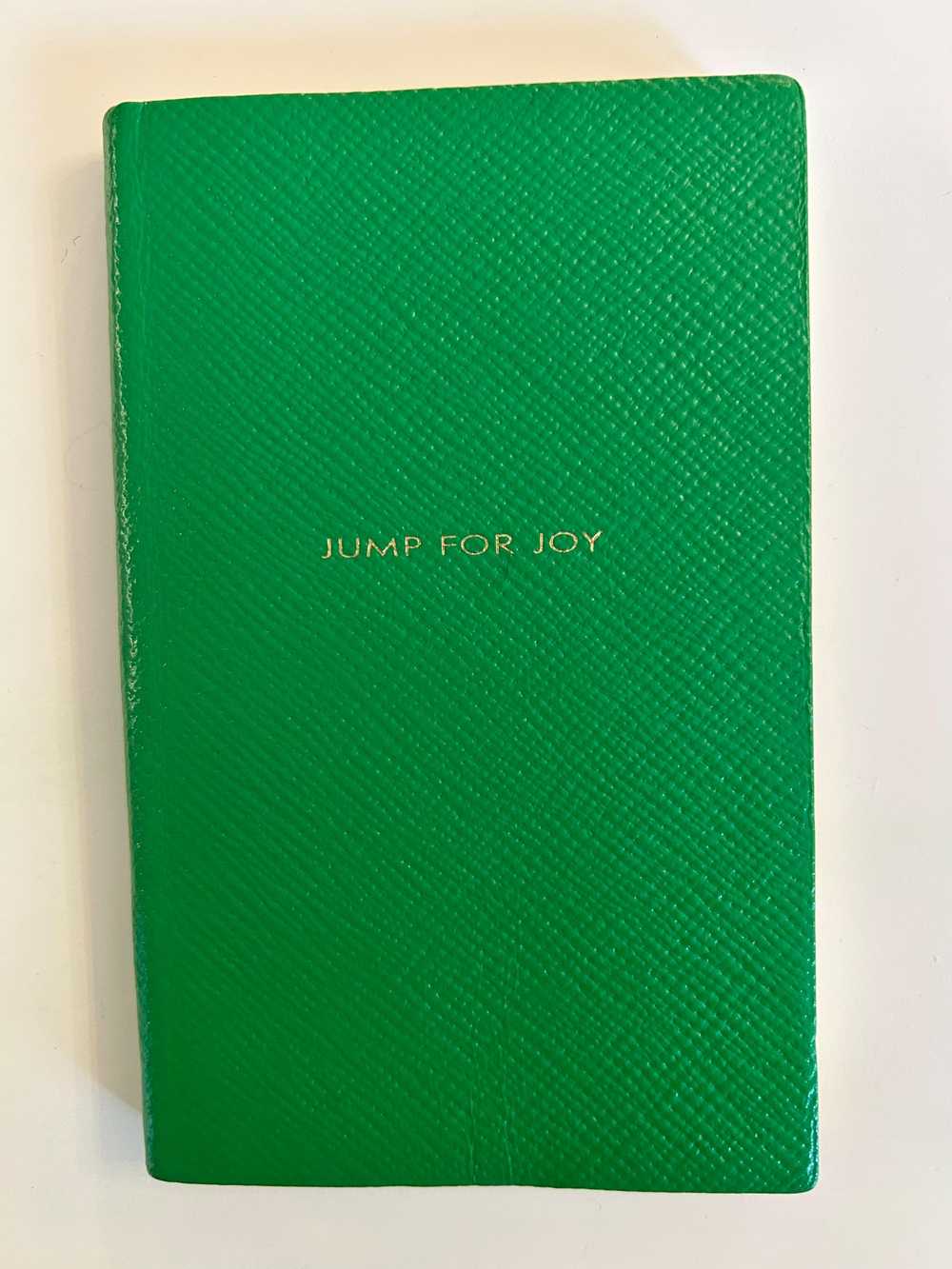 Smythson Green Jump for Joy Notebook - image 2