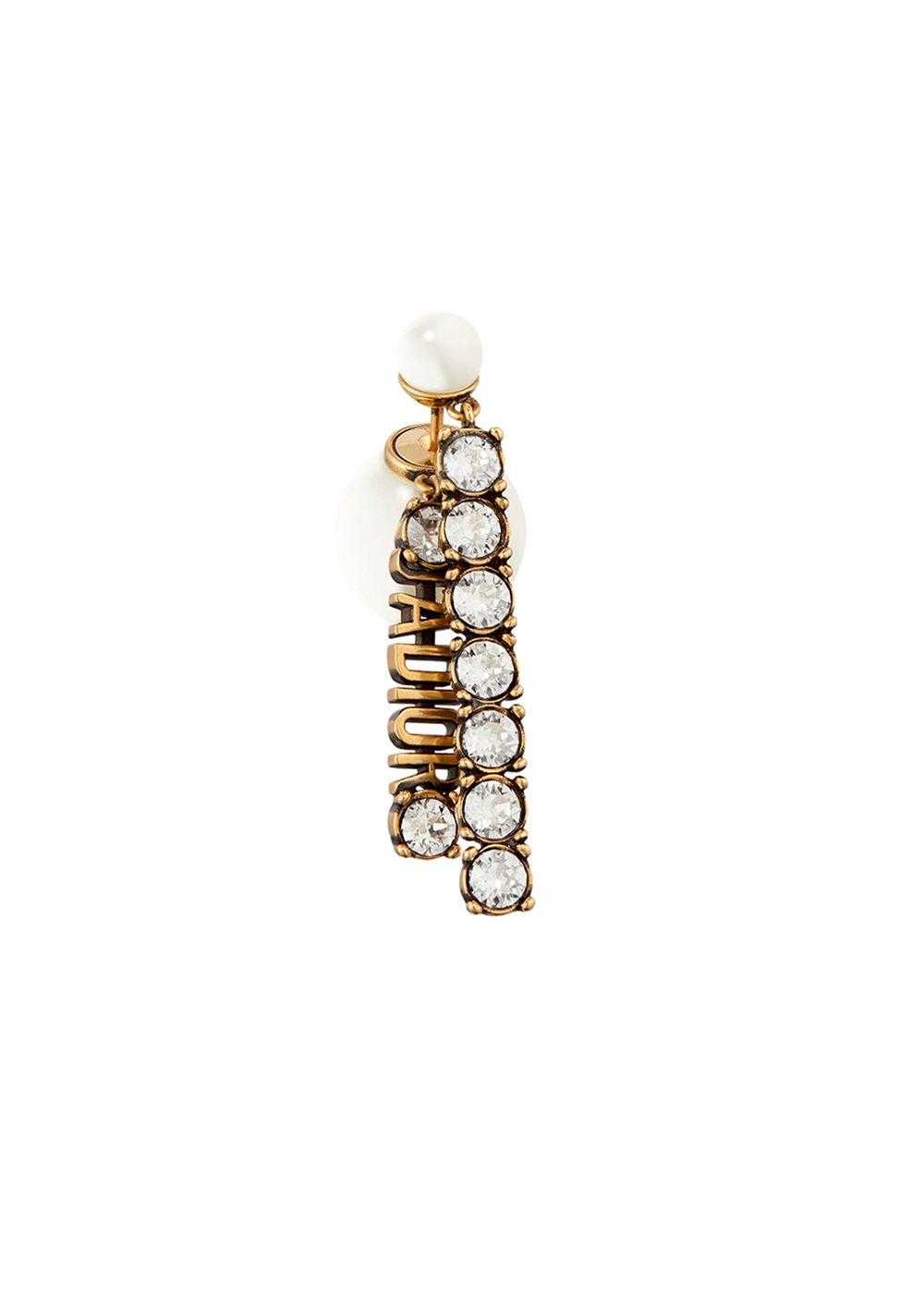 Dior Crystal J'Adior Tribales Earrings - image 2
