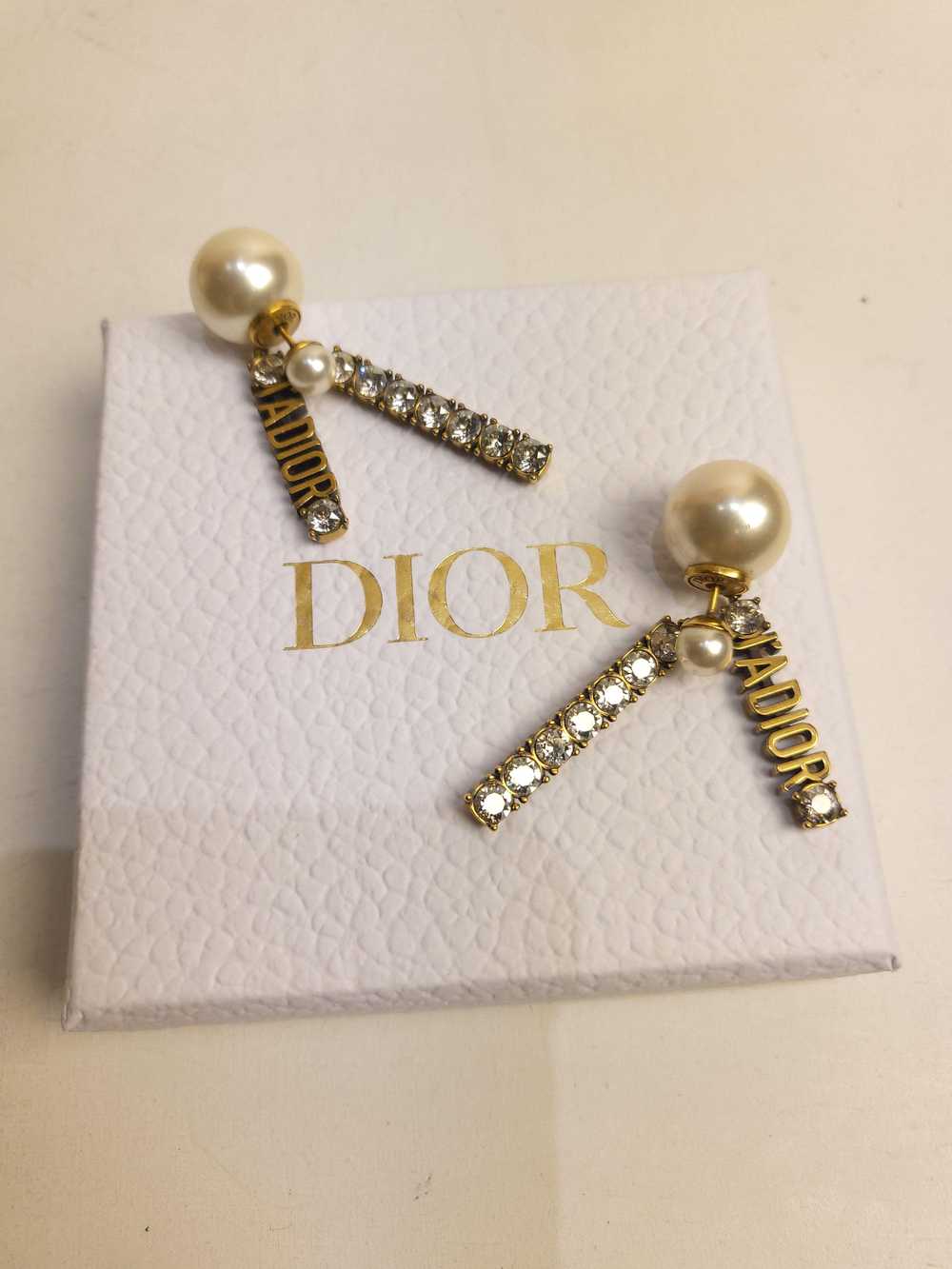 Dior Crystal J'Adior Tribales Earrings - image 4