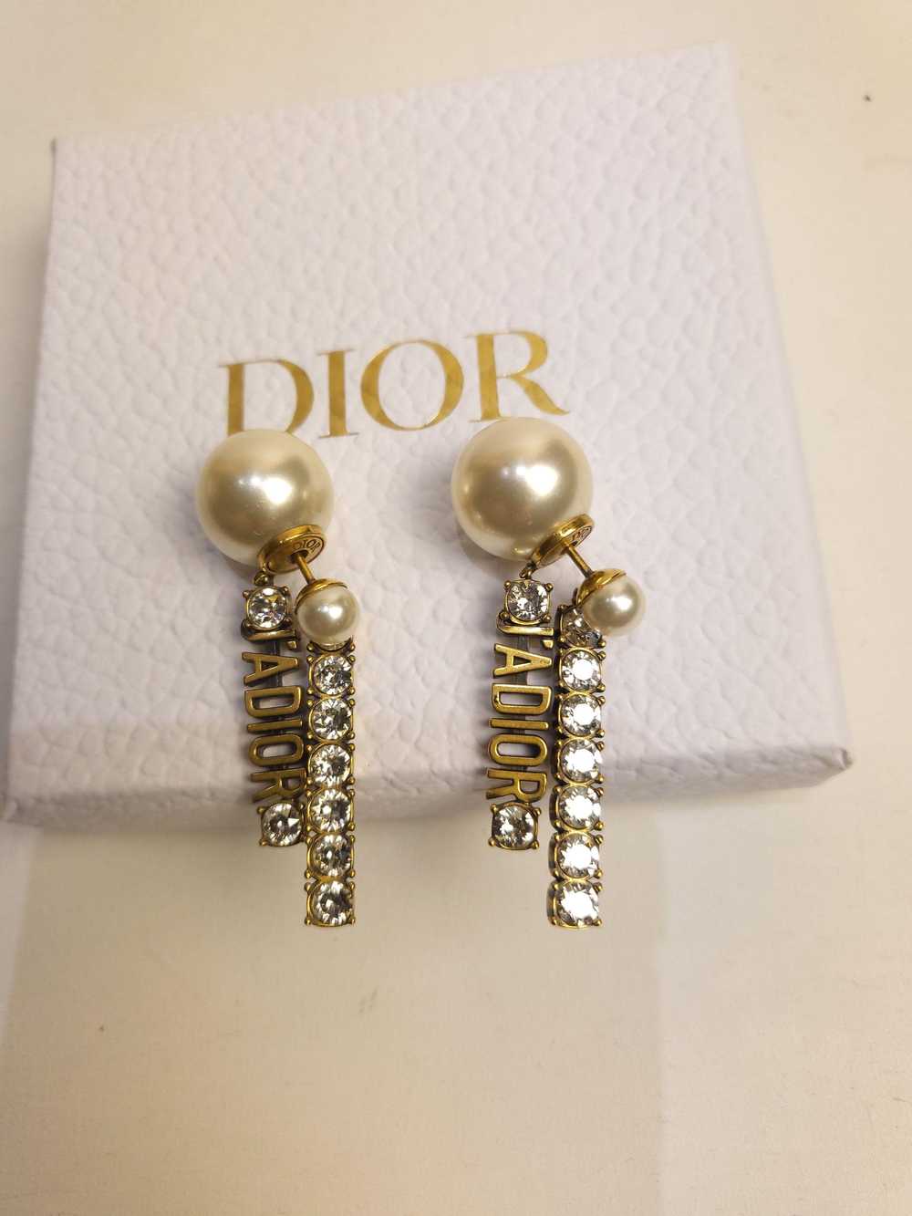 Dior Crystal J'Adior Tribales Earrings - image 5