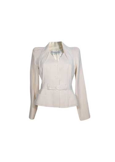 Dior Christian Dior Boutique Cream Tailored Jacket