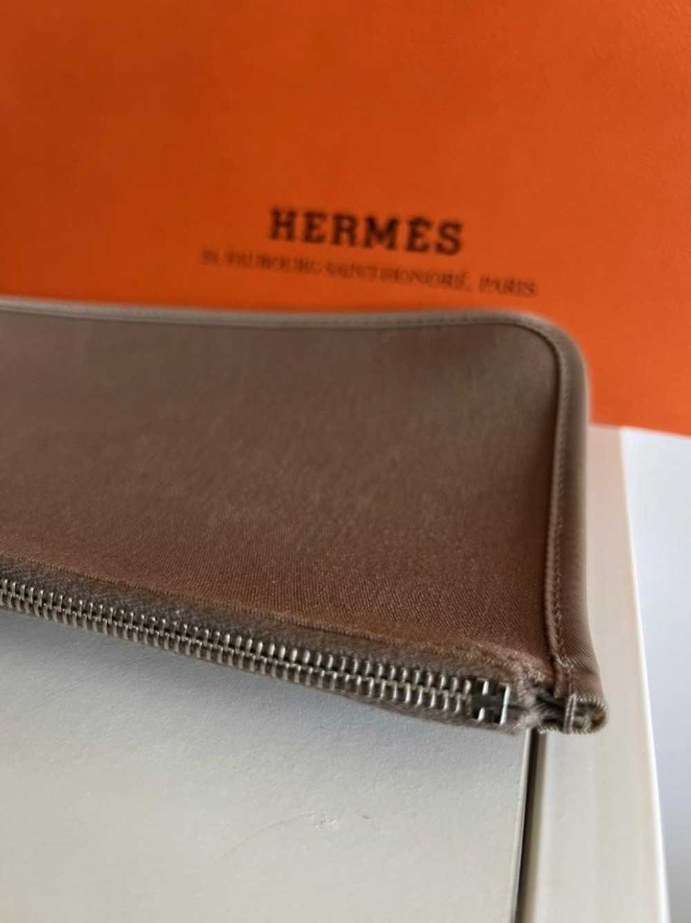 Hermes Canvas & Leather Herbag Zip 35 PHW - image 8